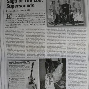 Vintage Guitar, November 2009 page 70