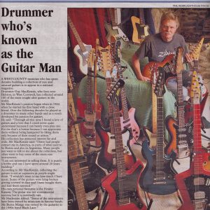 Newspaper clipping from the Western Morning News, December 2006